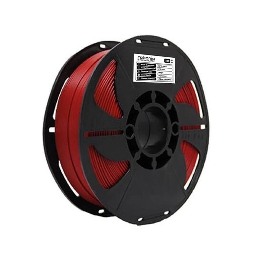 Robonio ABS Filament Kırmızı 1.75mm 1Kg - 1