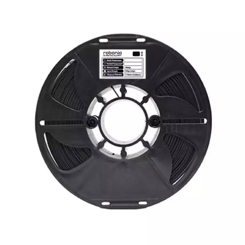 Robonio PETG Filament Siyah 1.75mm 1Kg - 1