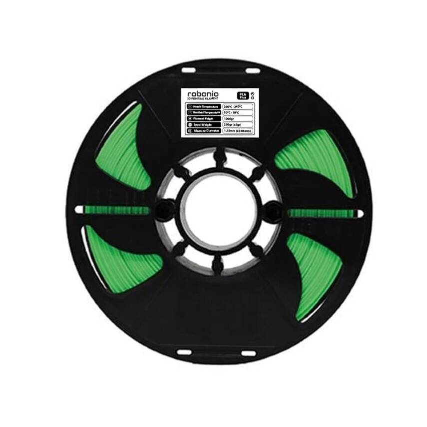 Robonio PLA Plus Filament  Açık Yeşil 1.75mm 1Kg - 1