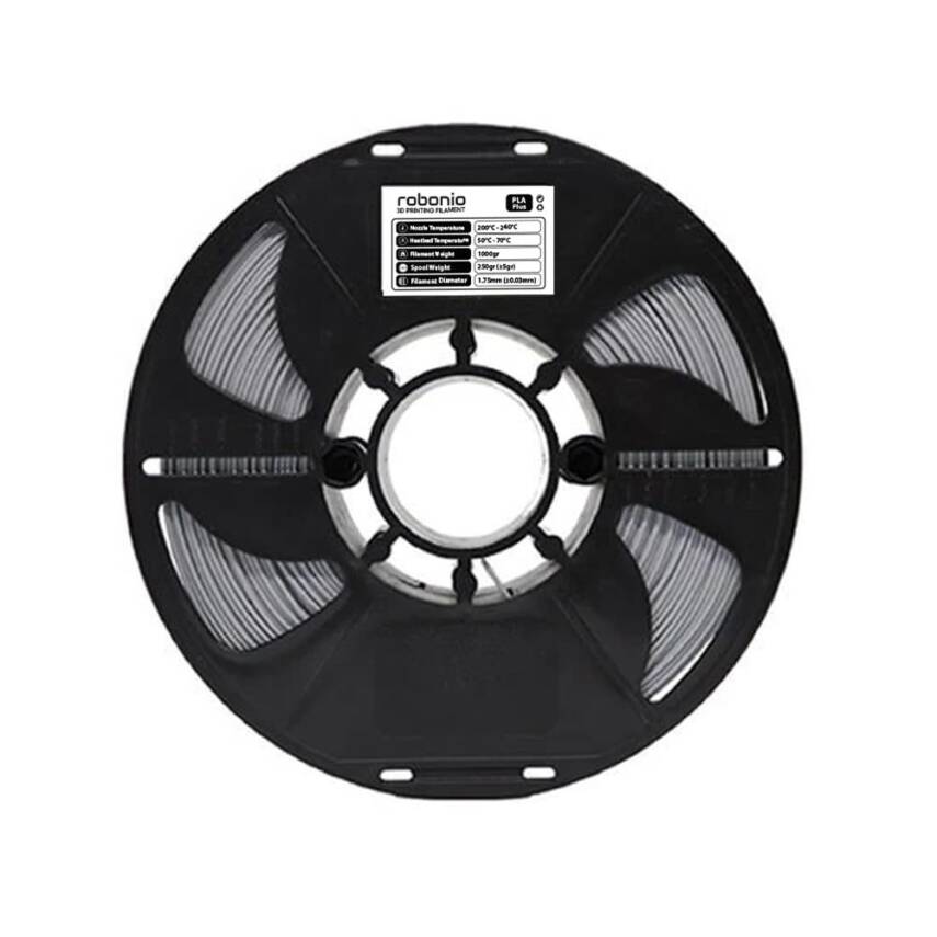 Robonio PLA Plus Filament Gri 1.75mm 1Kg - 2