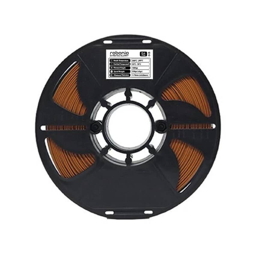 Robonio PLA Plus Filament Kahverengi 1.75mm 1Kg - 2