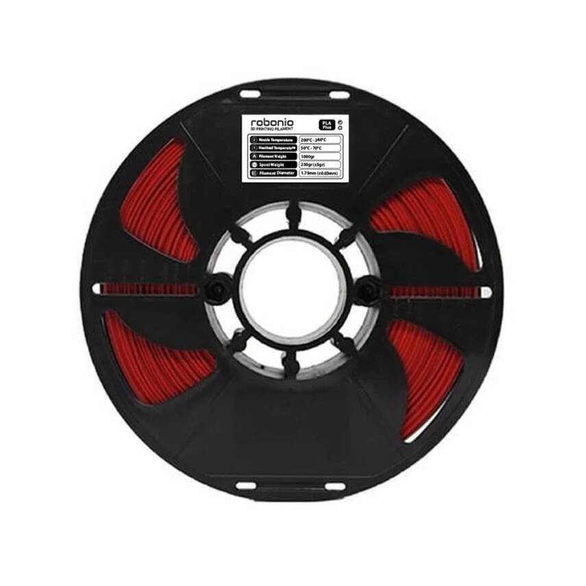 Robonio PLA Plus Filament Kırmızı 1.75mm 1Kg - 2
