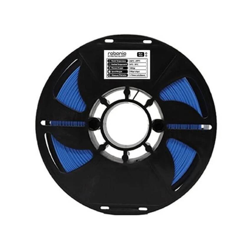 Robonio PLA Plus Filament Mavi 1.75mm 1Kg - 1