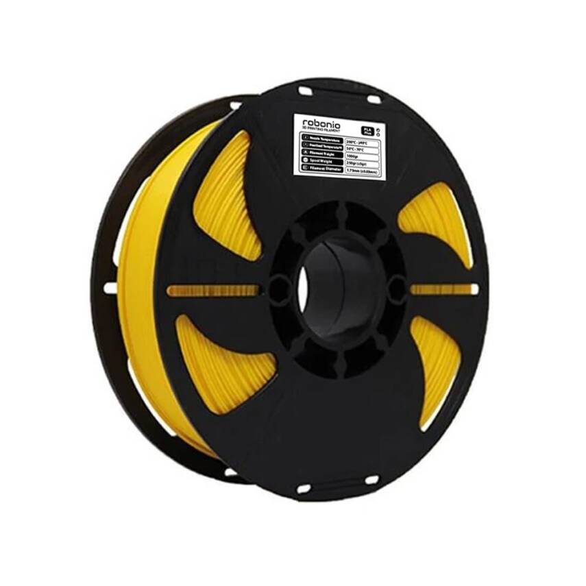 Robonio PLA Plus Filament Sarı 1.75mm 1Kg - 1