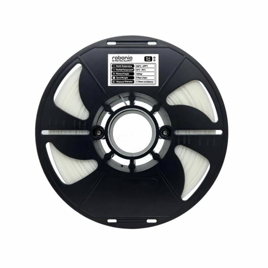 Robonio PLA Plus Filament Soğuk Beyaz 1.75mm 1Kg - 1