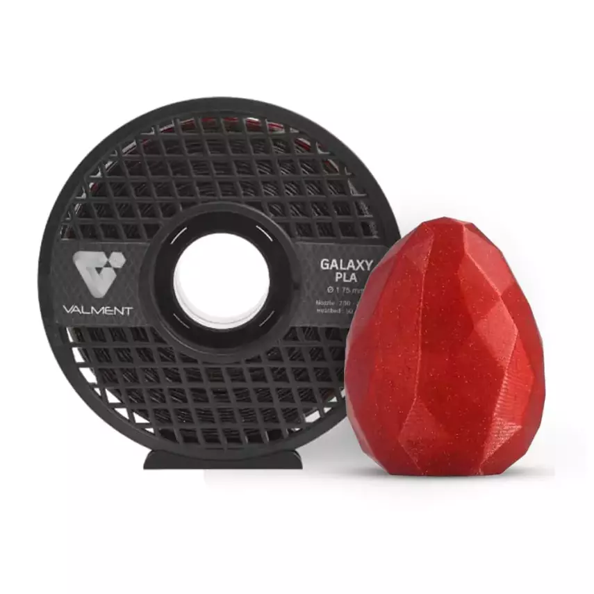 Valment Galaxy PLA Kırmızı Filament 1kg 1.75mm - 1