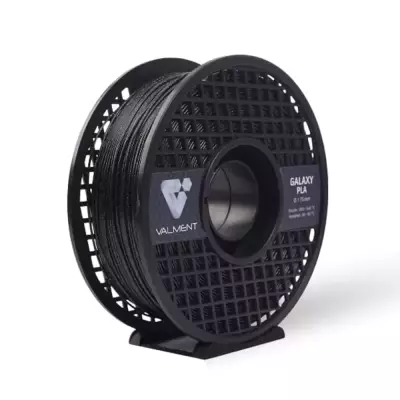Valment Galaxy PLA Siyah Filament 1kg 1.75mm (1)