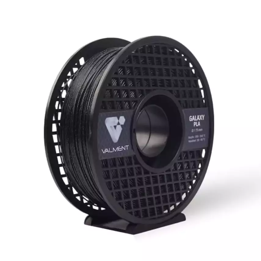 Valment Galaxy PLA Siyah Filament 1kg 1.75mm - 2