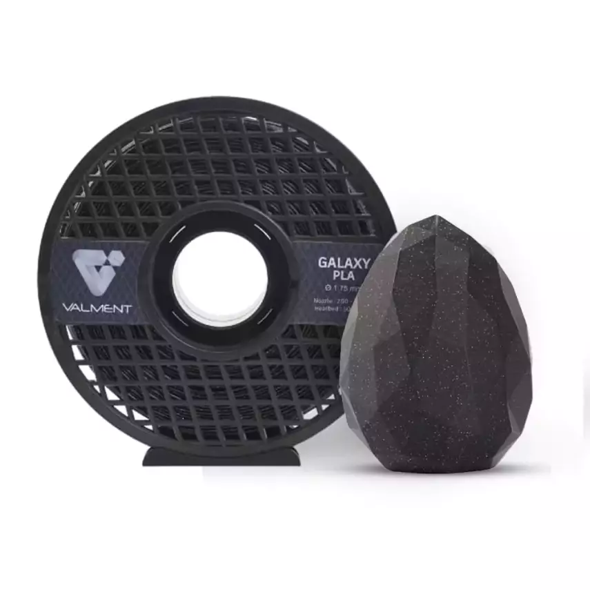 Valment Galaxy PLA Siyah Filament 1kg 1.75mm - 1