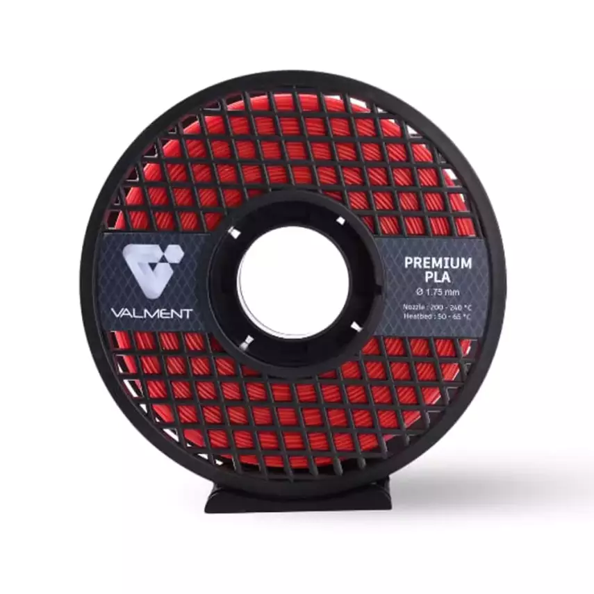 Valment PLA Premium Filament 1kg 1.75mm Kırmızı - 2