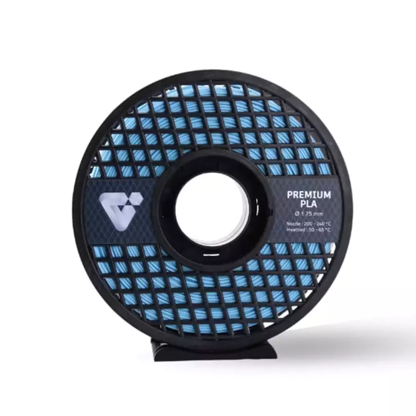 Valment PLA Premium Filament 1kg 1.75mm Pastel Gök Mavi - 2