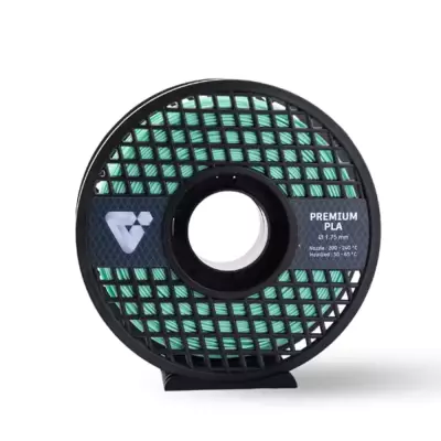 Valment PLA Premium Filament 1kg 1.75mm Pastel Su Yeşili (1)