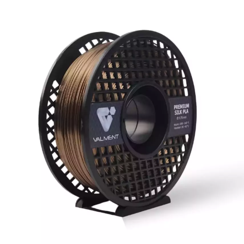Valment Silk PLA Antik Bronz Filament 1kg 1.75mm - 1