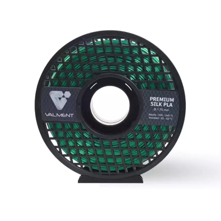 Valment Silk PLA Efsunlu Yeşil Filament 1kg 1.75mm - 2