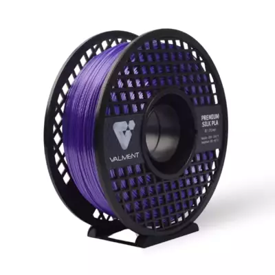Valment Silk PLA Kritstal Mor Filament 1kg 1.75mm 