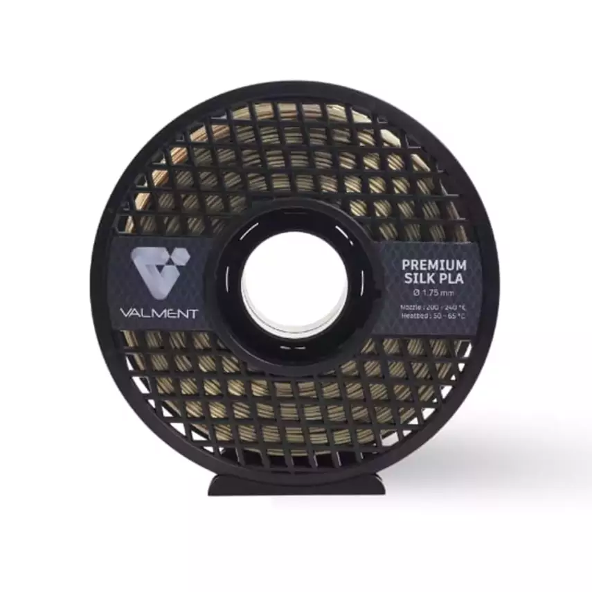 Valment Silk PLA Platin Altın Filament 1kg 1.75mm - 2