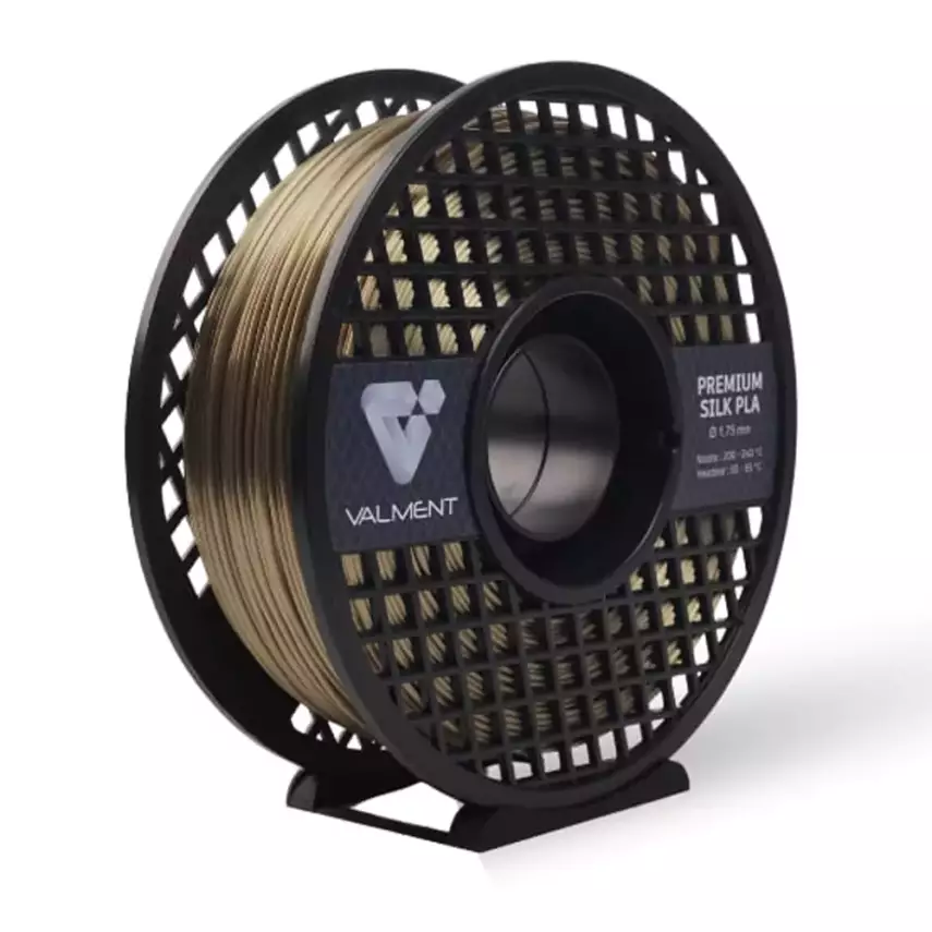 Valment Silk PLA Platin Altın Filament 1kg 1.75mm - 1