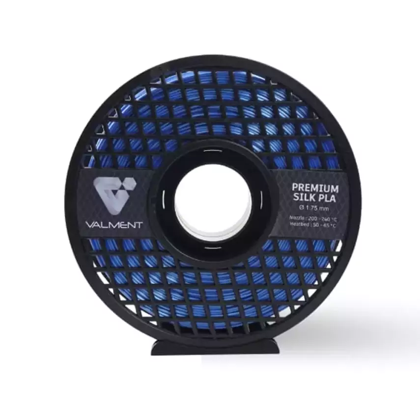 Valment Silk PLA Safir Mavi Filament 1kg 1.75mm - 2