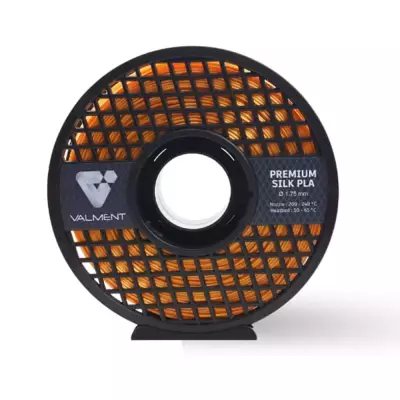 Valment Silk PLA Safir Turuncu Filament 1kg 1.75mm (1)